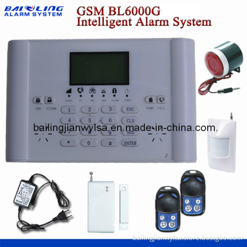GSM/CDMA Intelligent Security Alarm System SMS MMS Dailing (BL-6000G)